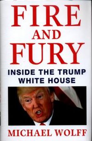 Fire and fury, Veldig pen bok / som ny