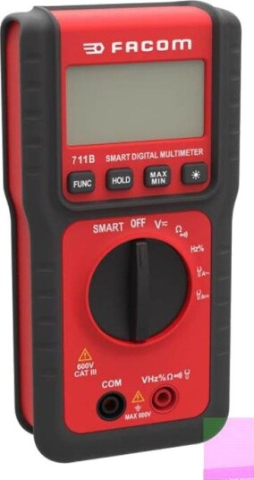 Facom Multimeter 711B Digital, Med Batterier