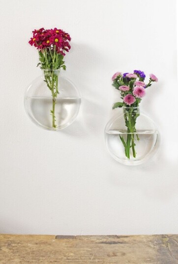 Winkee Veggvase Dahlia sett med 2 stk Winkee Veggvase Dahlia sett med 2 stk