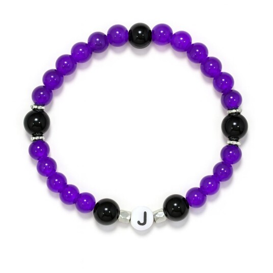 Amalies Design Armbånd J Lilla/sort Lilla Amalies Design Armbånd J Lilla/sort Lilla