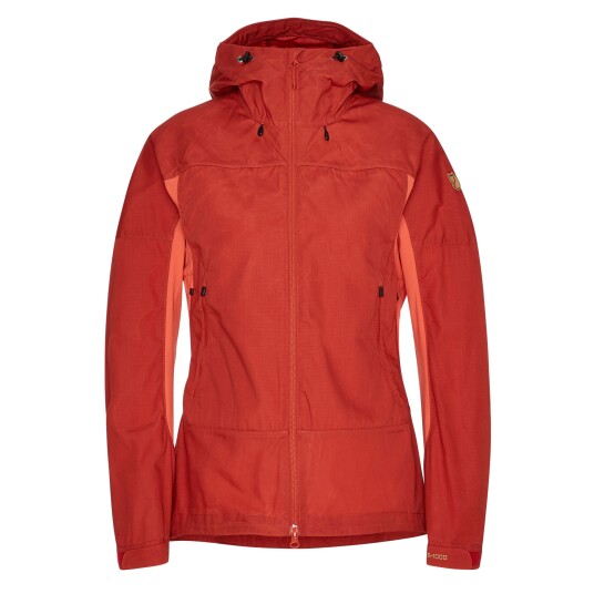Fjellreven ABISKO LITE TREKKING JACKET W CABIN RED-ROWAN RED Fjellreven ABISKO LITE TREKKING JACKET W CABIN RED-ROWAN RED