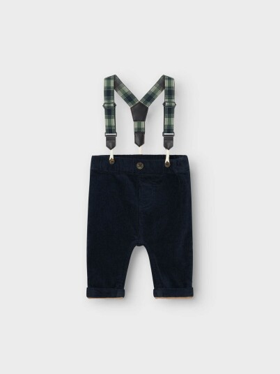 Name It Ben U Shape Cord Pants Blå 50