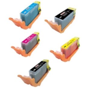 Nordicink Multipack - 5 st kompatibla 526 PBK/BK/C/M/Y NC-00526MULTI5