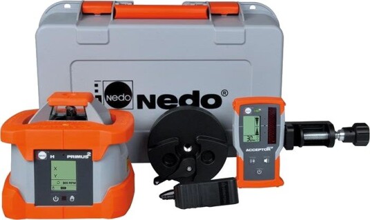 Nedo PRIMUS2 H+ Rotasjonslaser Med Mottaker