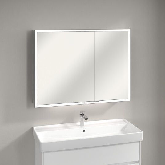 VILLEROY & BOCH MY VIEW NOW SPEILSKAP 100X75 M/ LYS