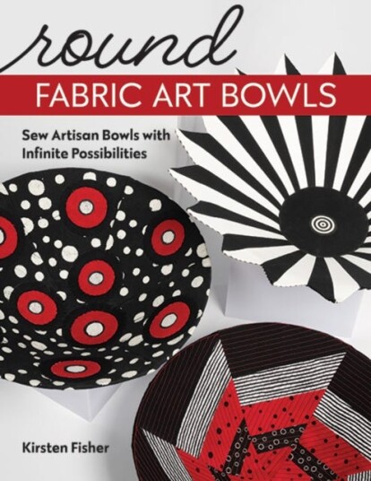 Round Fabric Art Bowls Av Kirsten Fisher