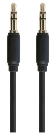 Senz Mini Jack M-M 1 m svart Senz Mini Jack M-M 1 m svart