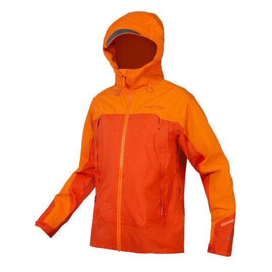 Endura MT500 II vanntett sykkeljakke oransje herre