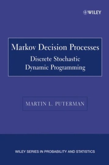 Markov Decision Processes Av Martin L. (University Of British Columbia) Puterman
