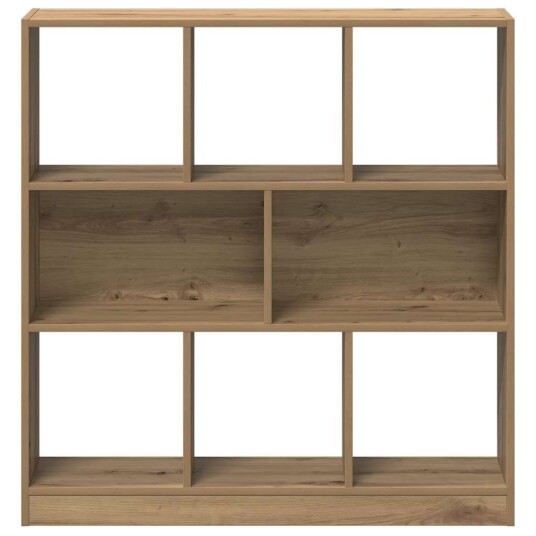 Bokhylle artisan eik 97,5x29,5x100 cm konstruert tre