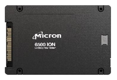 MICRON 6500 ION 30.7TB NVMe U.3 TCG SSD MICRON 6500 ION 30.7TB NVMe U.3 TCG SSD