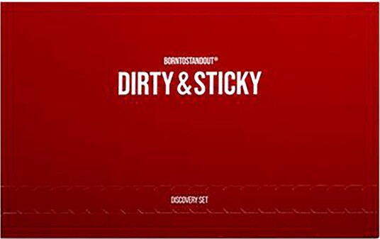 Born To Stand Out Dirty & Sticky Discovery Set med 2 ml Forstøvere