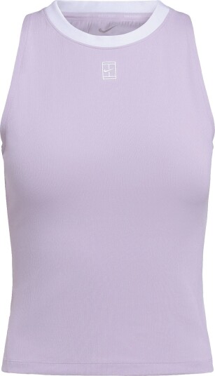Nike Nike Court Dri Fit Advantage Tank BLEACHED LILAC/WHITE XS Nike Nike Court Dri Fit Advantage Tank BLEACHED LILAC/WHITE XS
