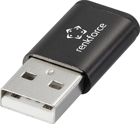 Renkforce Rf-6615904 Usb-A Usb-C Sort Renkforce Rf-6615904 Usb-A Usb-C Sort