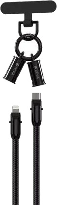 Devia Usb-Kabel Usb-C Til Lightning 1,2 M Svart 6938595386169 Devia Usb-Kabel Usb-C Til Lightning 1,2 M Svart 6938595386169