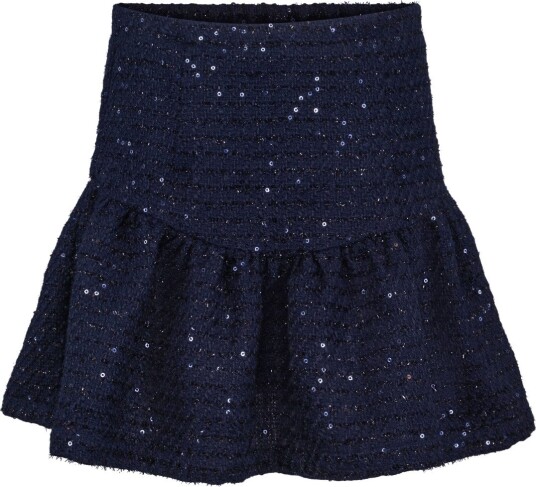 Vilje & Ve Skjørt Laila Bouclé Dark Navy Vilje & Ve Skjørt Laila Bouclé Dark Navy