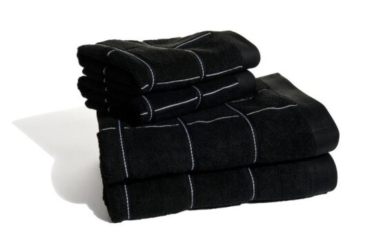 Lord Nelson Victory Victory Frotte Svart 65X130