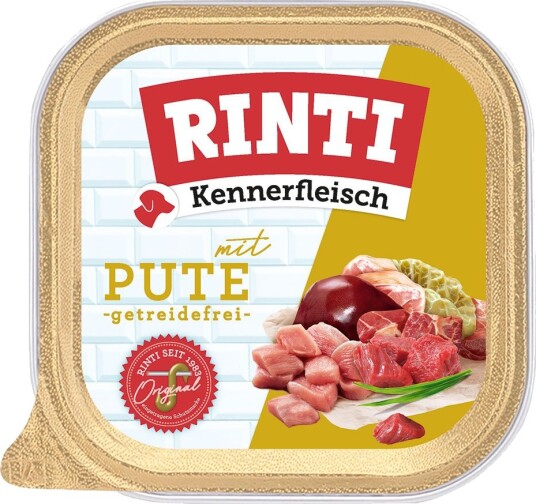 Rinti Våtfôr Kjøtt For Kjennere Tyrkia 9 X 300 G