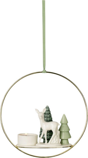 Dottir Winter Stories bambi telysestake i ring