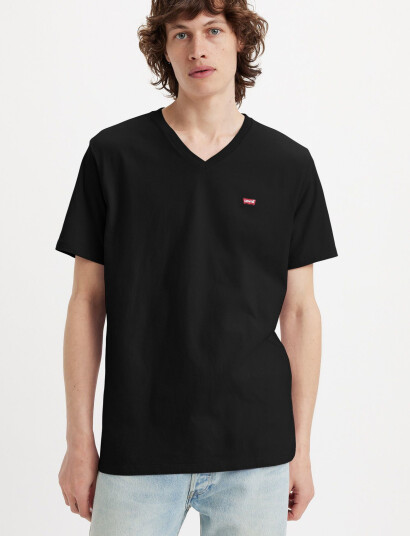 Levi"s® Original Hm Vneck Mineral Blac - Black - M