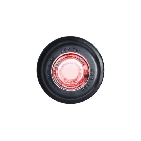 Strands Posisjonslys Rød LED 12/24V 29 mm