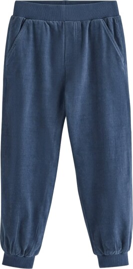 Lindex Lined Corduroy Joggers DARK BLUE 122