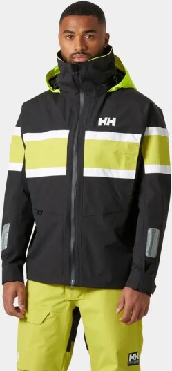 Helly Hansen Seilerjakke Salt Original Herre Svart/Gul XL