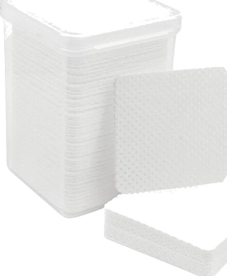 Claresa Lint Free Nail Wipes White 48x48mm 200pcs
