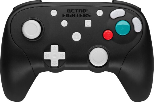 Retro Fighters BattlerGC 2.4G Black Trådløs Kontroll Nintendo Gamecube