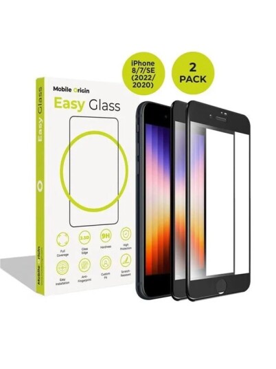 Mobile Origin EasyGlass iPhone 8/7/SE 2022/2020 2 pack