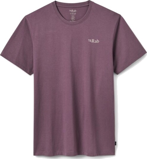Rab Stance Mountain Peak Tee Dark Iris X-Large Rab Stance Mountain Peak Tee Dark Iris X-Large