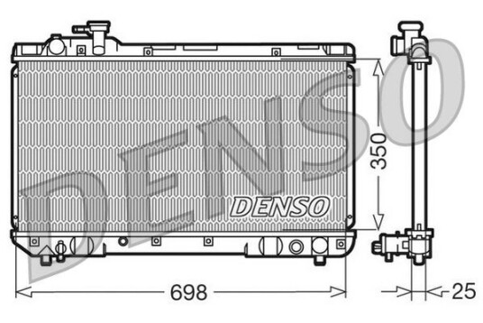 Radiator DENSO DRM50020