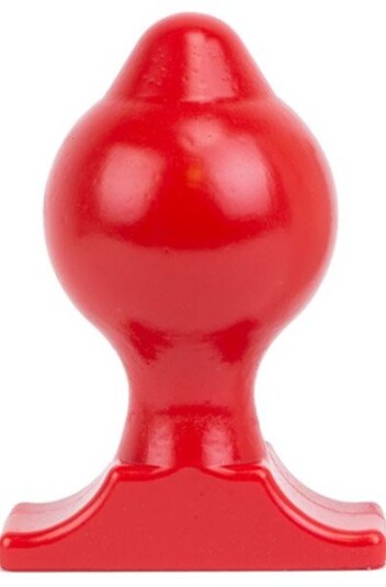 All Red Vinyl Anal Plug 17 cm All Red Vinyl Anal Plug 17 cm
