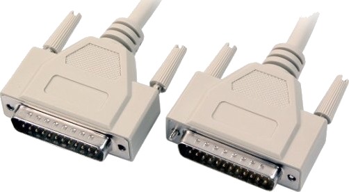 Efb Elektronik Ek137.1, Beige, 1 M, D-Sub 25, D-Sub 25, Hankjønn, Hankjønn