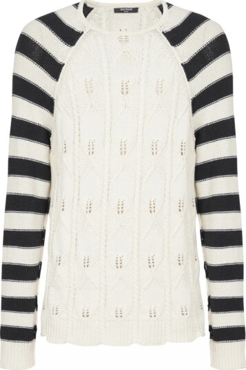 Balmain Herre Strikkevarer Hvit M,