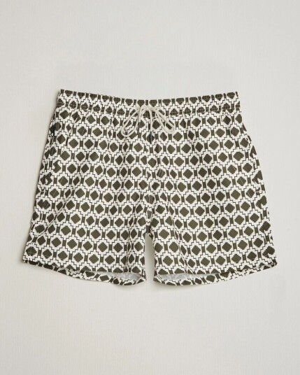 OAS Printed Swimshorts Pine Mitu