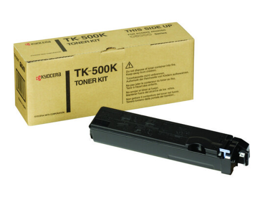 Kyocera Tk 500K - Svart - Original - Tonerpatron - For Fs-C5016 C5016dn C5016dnh C5016dtn C5016n