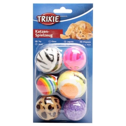 Trixie Baller Til Katt 6 Pk Trixie Baller Til Katt 6 Pk