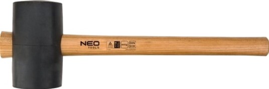 Neo Gummihammer Med Trehåndtak 1,2Kg 380 Mm (25-054) Neo Gummihammer Med Trehåndtak 1,2Kg 380 Mm (25-054)