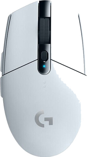 Logitech G G305 - mus - 2.4 GHz - hvit