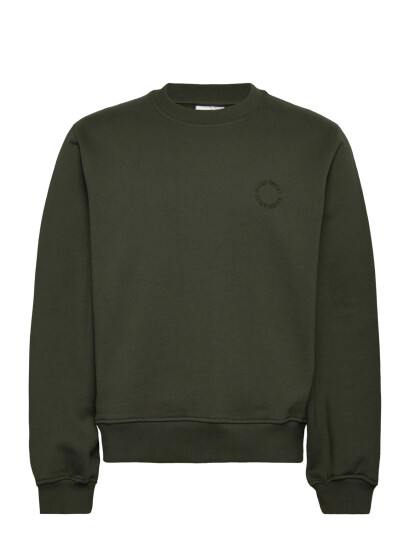 Daily Paper Orbit Emb Sweater - Green - XS