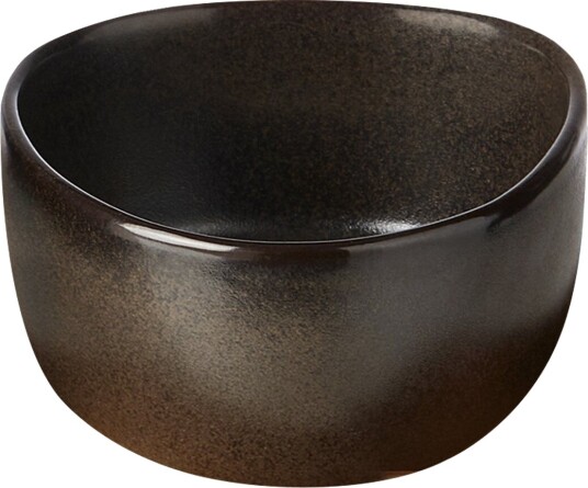 Aida Raw Organic skål Metallic Brown