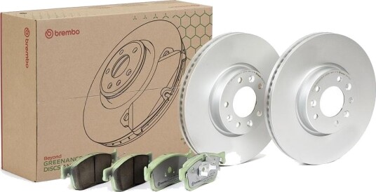 Bremseskiver og -klosser BREMBO KT 10 049
