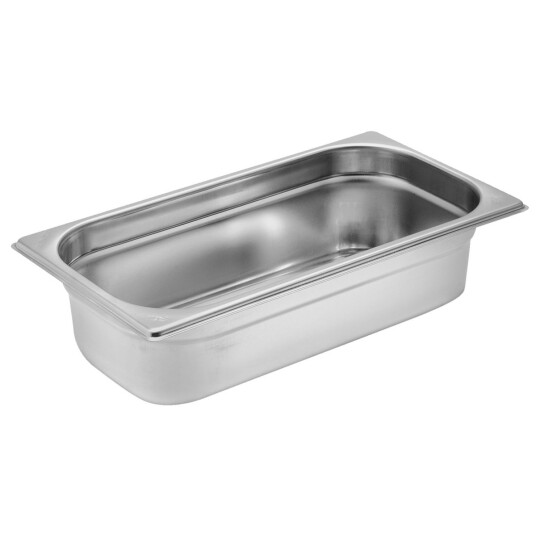 VEGA Kantine Premium GN 1/3; Størrelse GN 1/3, 2.4l, 32.5x17.6x6.5 cm (LxBxD); Sølvfarge