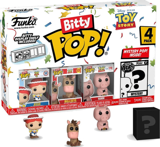 Funko! Bitty Pop 4Pk Toy Story Serie 2 Funko! Bitty Pop 4Pk Toy Story Serie 2
