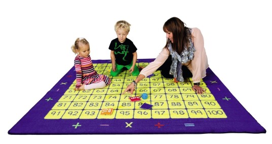 Gulvteppe Matematikk 2x2m