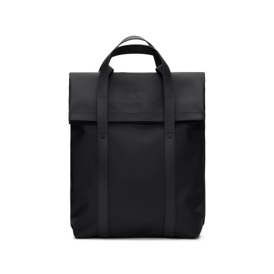 RAINS 2 Way Tote Backpack Black RAINS 2 Way Tote Backpack Black