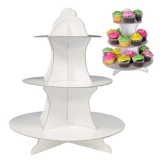 360 Degrees Ltd Muffinsstativ Hvitt