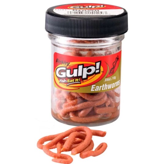 Gulp meitemark 10 cm - naturlig brun Gulp meitemark 10 cm - naturlig brun