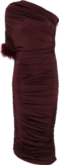 Mugler Dame Kjoler Rød S, Mugler Dame Kjoler Rød S,
